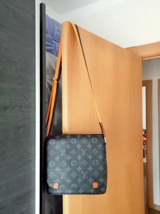 Borsa Louis Vuitton Nero/Grigio