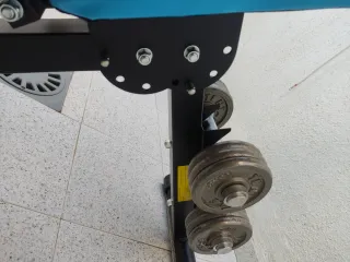 Banco de Gimnasio JX Fitness + Mancuernas Tentable