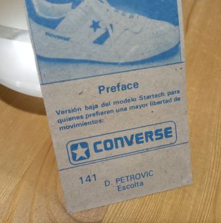 CROMO TARJETA DRAZEN PETROVIC YUGOSLAVIA #141