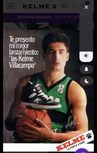 Zapatillas Joventut Kelme Talla 39