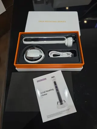 Rodillo Facial Calentador Giratorio