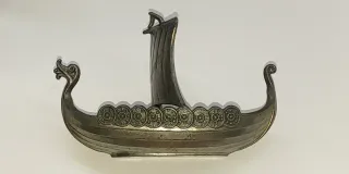 Barco Vikingo Suecia Metal VINTAGE