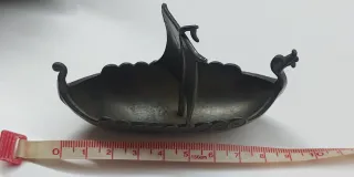 Barco Vikingo Suecia Metal VINTAGE