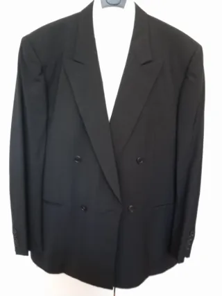 Completo vestito da sposo nero