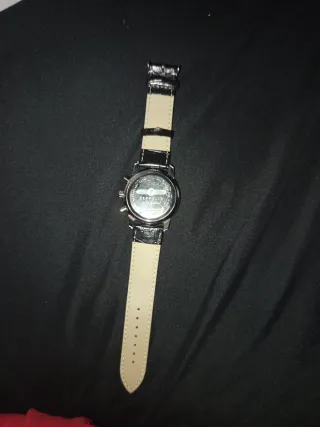 Reloj de Hombre Correa Cuero Negra