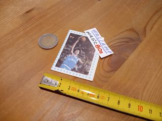 CROMO CARD DRAZEN PETROVIC LETONA 85 86 SIN PEGAR