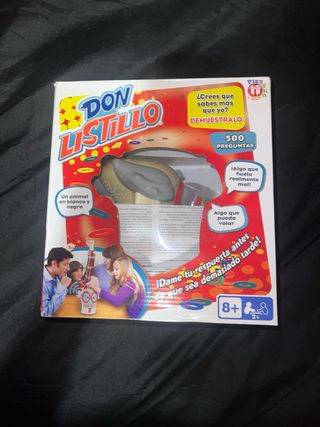 Juego de mesa Don Listillo