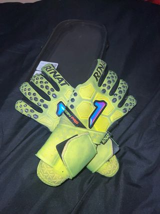 Guantes Portero Futbol Rinat Neon Pro talla 7