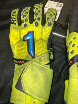 Guantes Portero Futbol Rinat Neon Pro talla 7