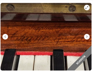 Pianoforte verticale Gors & Kallmann radica