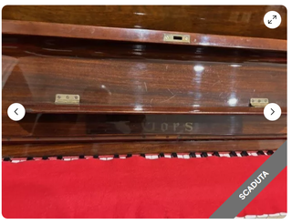 Pianoforte verticale Gors & Kallmann radica