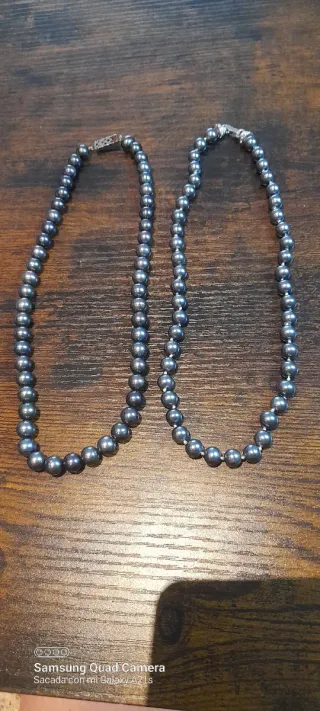 Collar de perlas antiguo