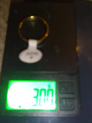 Anillo Oro 24k Talla 8