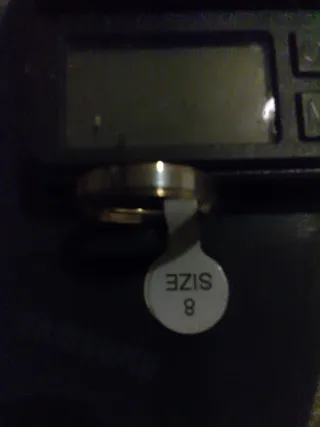 Anillo Oro 24k Talla 8