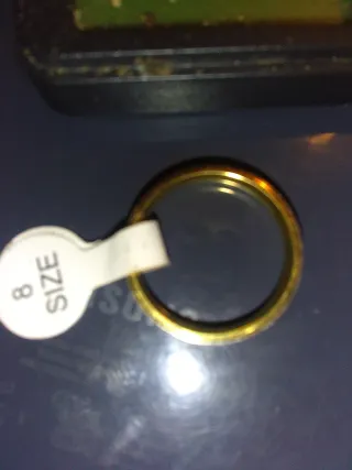 Anillo Oro 24k Talla 8