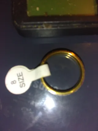 Anillo Oro 24k Talla 8