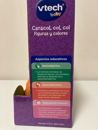 Vtech Baby Caracol Col Col Juguete Musical