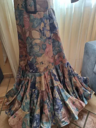Traje Flamenca Volante Hombro