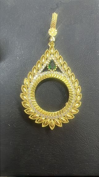 Colgantes de plata bañado en oro 18 kilates