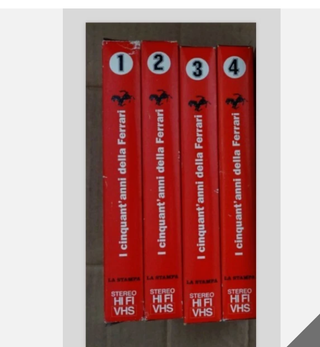 Lotto DVD, VHS, Musicasette e CD