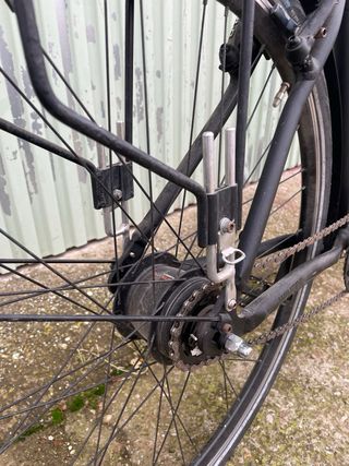 Bicicleta Urbana Negra