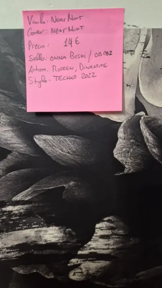 Roseen, Dinamite [Vinilo Techno] año 2022