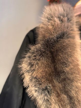 Chaqueta bomber viral  Zara efecto pelo Talla S
