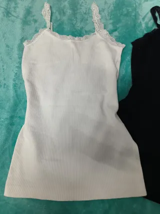 Lote 3 Camisetas Tirantes Encaje