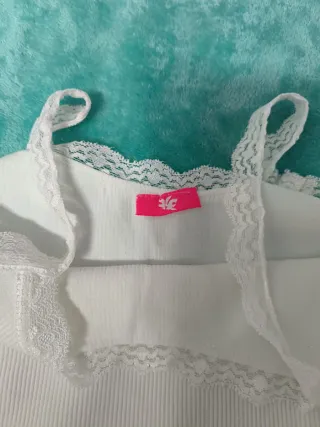 Lote 3 Camisetas Tirantes Encaje