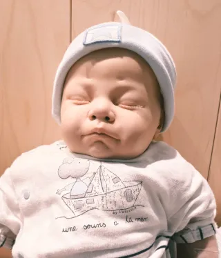 Preciosa pareja Muñecos Reborn artesanales Nuevos