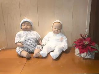 Preciosa pareja Muñecos Reborn artesanales Nuevos