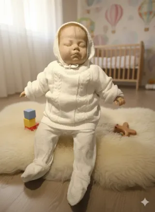 Preciosa pareja Muñecos Reborn artesanales Nuevos