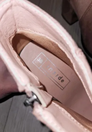 Botines Rosa Inside T38