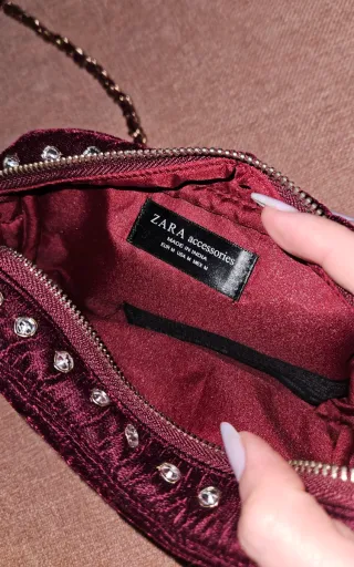 Bolso Zara Pedrería NUEVO