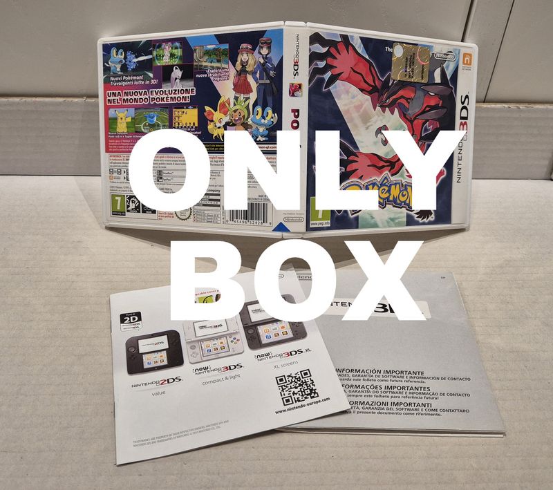 Imagen de SOLO CAJA - POKEMON Y 3DS - SIN JUEGO