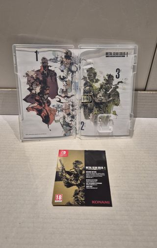 ONLY BOX - METAL GEAR SOLID MASTER COLL SWITCH