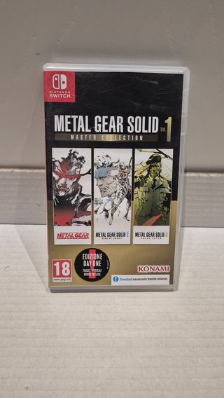 ONLY BOX - METAL GEAR SOLID MASTER COLL SWITCH