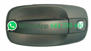 MANETA DE PUERTA DELANTERO IZQUIERDO NEGRO C/AGUJ