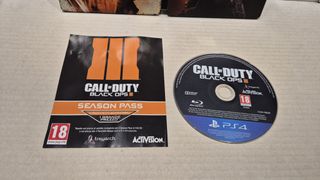 CALL OF DUTY BLACK OPS 3 PS4 STEELBOOK EDITION