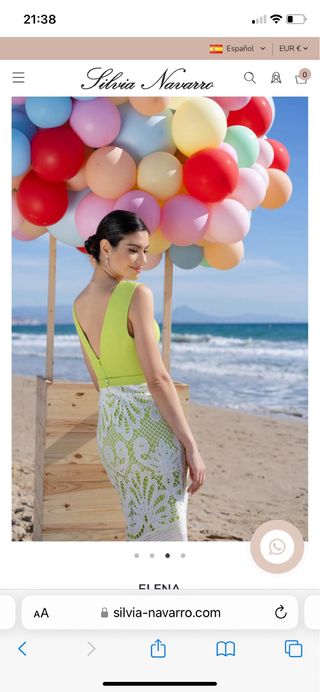 Vestido Silvia Navarro Talla Única