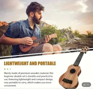 Mini Guitarra Ukelele 4 Cuerdas