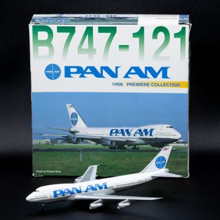 Maqueta Avión Boeing 747 Pan Am 1:400