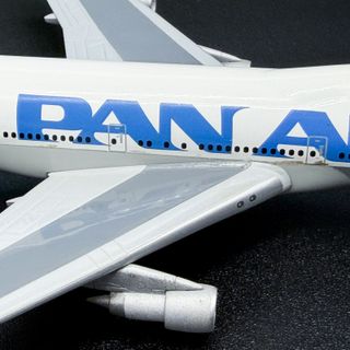 Maqueta Avión Boeing 747 Pan Am 1:400