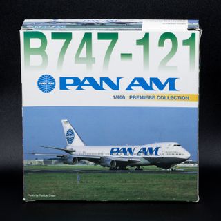 Maqueta Avión Boeing 747 Pan Am 1:400