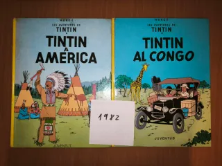 Lote 7 cómics TINTÍN en CATALÀ - Tapa Dura