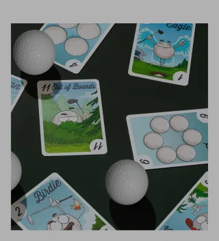 Juego de cartas de Golf