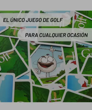 Juego de cartas de Golf