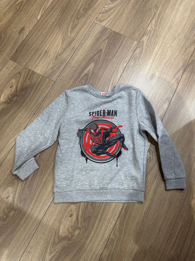 Felpa Marvel Spiderman Taglia 7-8 Anni