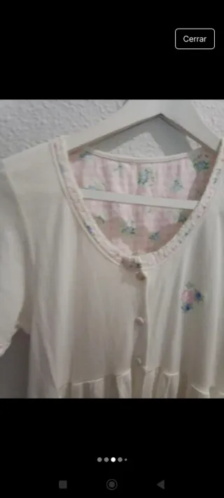 Camisón blanco