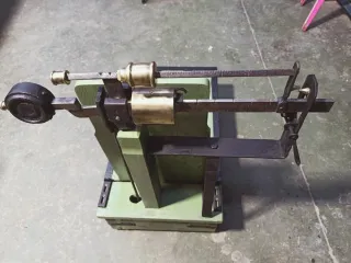 Báscula de suelo antigua restaurada